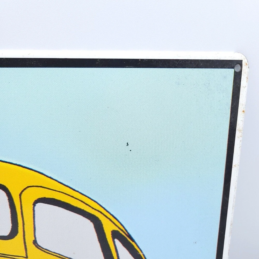 Vintage Volkswagen Metal Sign 